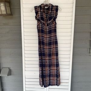 Universal threads fall plaid dress size xs